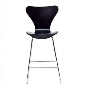  Arne Jacobsen Style Series 7 Bar Stool Chair in Wenge 