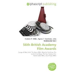  56th British Academy Film Awards (9786133906174): Books
