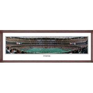  Atlanta Falcons   36 Yard Line   Framed Panoramic Print 