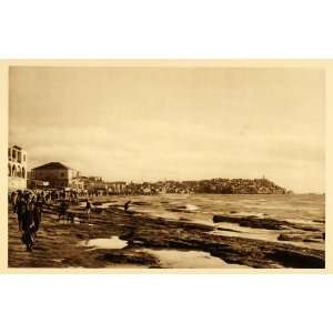  1925 Jaffa Yafo Israel Mediterranean Sea Port Beach 