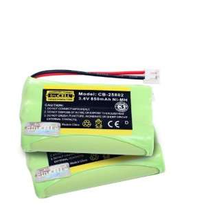 5802 , 2 5825 Cordless Phone Replacement Battery 2 PACK for GE 2 5802 