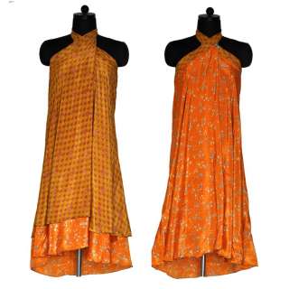 Silk Saree Dress cum Skirt: 1141