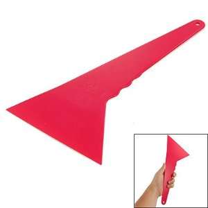   Car Auto Windshield Tint Film Scraper Cleaning Tool Red: Automotive