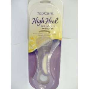  TopCare High Heel Gel Insoles For Women Health & Personal 