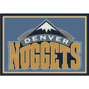  NBA Team Spirit Rug   Denver Nuggets: Sports & Outdoors