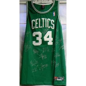  2008 Boston Celtics Team Autographed Jersey: Everything 