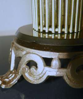 Art Nouveau Brass/Crystal Girandole Lamps~Refurbished  