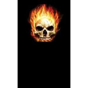 Electronic Cigarette Skin Accessory Flaming Skull (FREE SHIPPING 