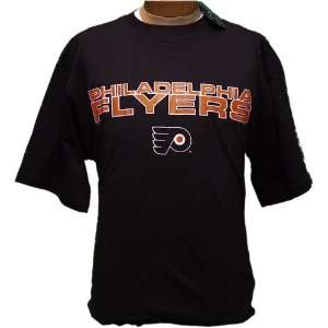   Philadelphia Flyers Black Short Sleeve T shirt XLT