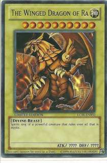 GOD CARD The Winged Dragon of Ra LC01 EN003*~  