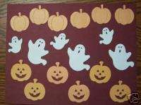 Sizzix/Accucut lot 12 pc. HALLOWEEN SET ghost,pumpkins  