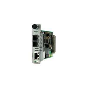   Media Cvtr Chassis Card 1000B T 1000B LX 1550NM Smsc 65KM Electronics