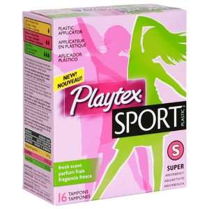  Playtex Sport Tampon Super Scented 16ct Health 