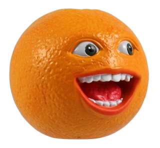 Annoying Orange 2.5 Talking PVC Figure Laughing Orange *New*  