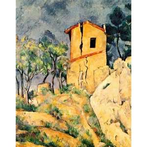 Hand Made Oil Reproduction   Paul Cezanne   32 x 40 inches   The House 