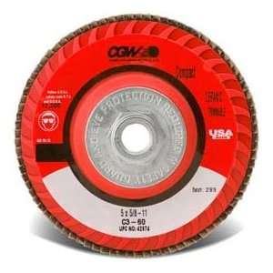 Cgw 5X7/8 Trimmable C3 Ceramic Compact 40 Grit Flap Disc  