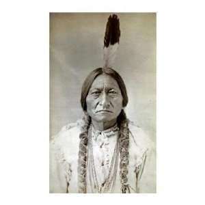  D.f. Barry   Sitting Bull Giclee Canvas: Home & Kitchen