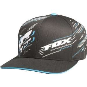   Racing Metric Mens Flexfit Fashion Hat/Cap   Black / Large/X Large