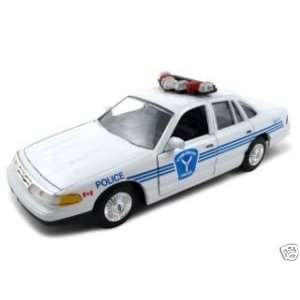  Ottawa Ford Crown Victoria Police Car 124 Diecast Car 