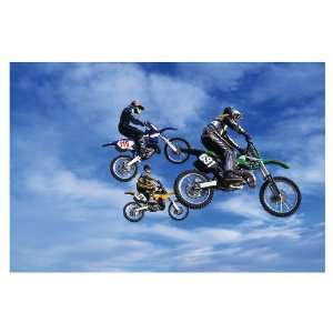 Brewster Wallcovering Motor Bike Racers In The Sky 258 75006M