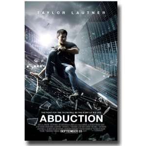 Abduction Movie Poster Taylor Lautner 27 X 40 Double Sided