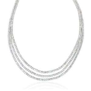  Diamond 18k White Gold Necklace Jewelry