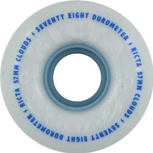    Ricta Clouds White 54mm 78a Skate Wheels: Sports & Outdoors