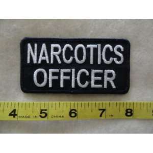  Narcotics Officer Patch 