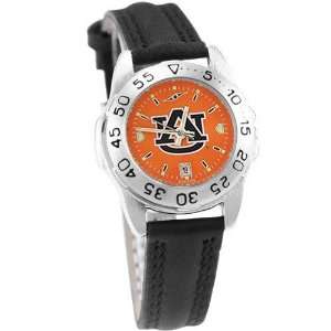 com NCAA Auburn Tigers Ladies Game Day Sport Leather AnoChrome Watch 