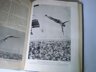 1932 LOS ANGELES OLYMPICS HARDCOVER ALBUM BOOK   RARE  
