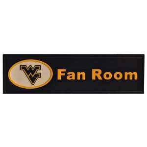  West Virginia Mountaineers WVU NCAA Fan Room Sign Sports 