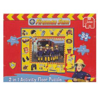 NEW FIREMAN SAM JUMBO ACTIVITY FLOOR PUZZLE  