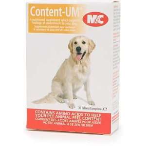  Mark & Chappell Content UM Tablets Dog 30 Tablets Pet 