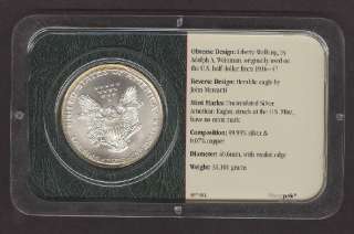 2002 Silver American Eagle Dollar 1 oz Fine Uncirculated   Littleton 