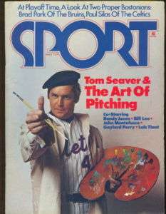 1976 Sport Magazine: Tom Seaver   New York Mets  