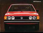 1979 Volkswagen VW Scirocco 14 page