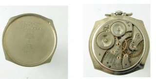 WW1 14k Gold Waltham 19J Riverside Deco Pocket Watch  