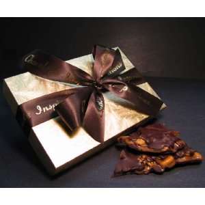 lb Vegan & Gluten Free Cashew Brittle Elegant Gold Box  