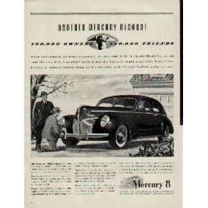 Another Mercury Record 100,000 Owners, 100,000 Friends.  1940 