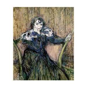   Henri de Toulouse Lautrec   Madame Berthe Bady Giclee