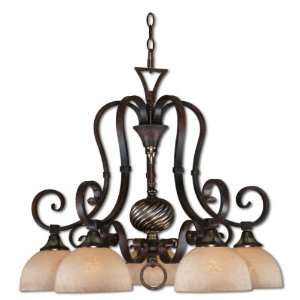  Uttermost Lighting   Berti 5 Lt Chandelier21216