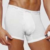 IST White Cotton Boxer Brief Underwear 37 39 XL  
