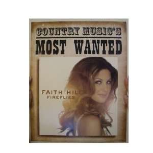  Faith Hill Mobile Poster Fireflies: Everything Else