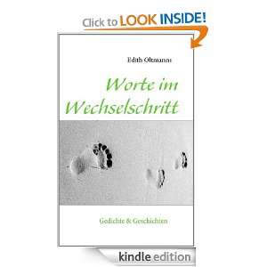 Worte im Wechselschritt (German Edition): Edith Oltmanns:  