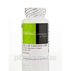  DaVinci Labs Gel Cap Calcium 1200 60 gel Capsules Health 