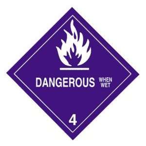  Warning Dangerous When Wet D10  Players & Accessories