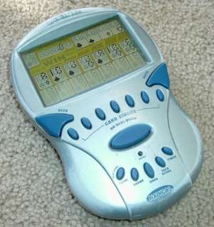 2000 Radica Big Screen Electronic Handheld Solitaire Game  