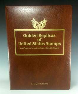 25 Golden Replicas of United States Stamps 2002 2004  
