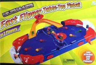 ULTIMATE FAST FLIPPER TABLE TOP PINBALL GAME TOY IPLAY  