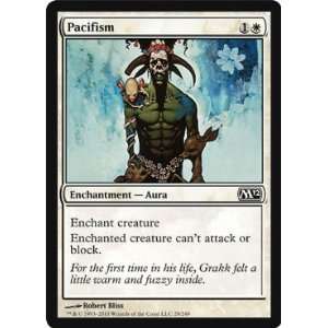  FOIL Pacifism   Magic 2012 Core Set   FOIL Common Toys 